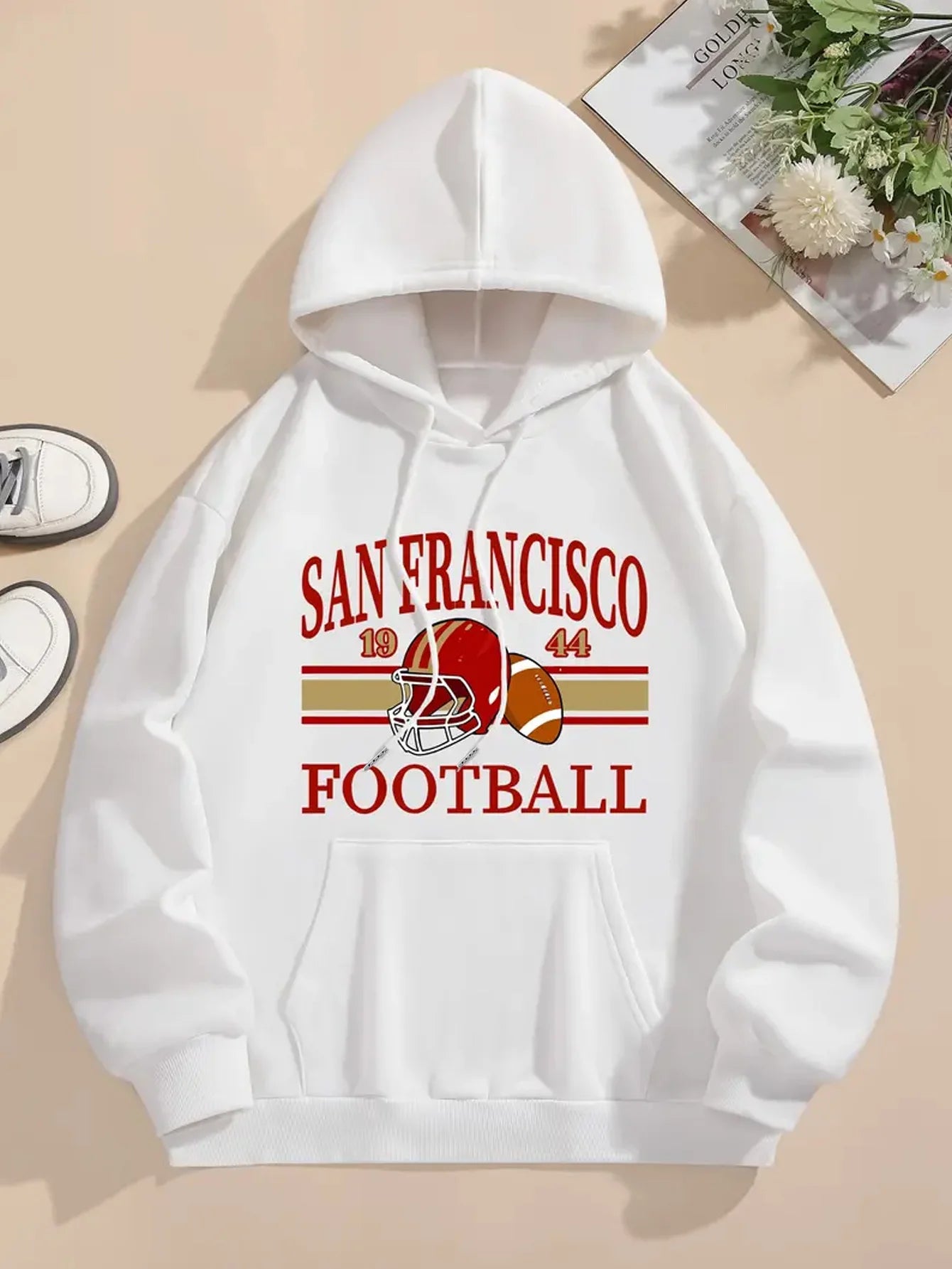 Football Graphic Hoodie